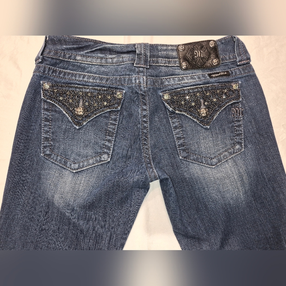 Miss Me Bootcut Jeans Size 29X 35 - Never Worn - Picture 4 of 10